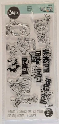 Sizzix Fright Night Stamp Set 664476