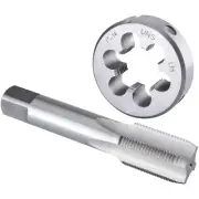 Burkit 1"-14 UNF Tap and Die Set Left Hand, 1" x 14 UNF Machine Thread Tap an...