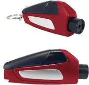 3-in-1 Window Breaker Seatbelt Cutter, 2Pcs Mini Car Escape Emergency Tool with Keychain for Land or Underwater, Red