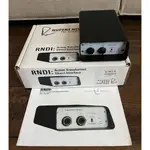 九成新 RUPERT NEVE DESIGNS RNDI