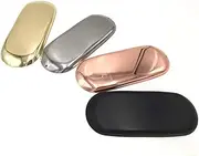 CHILDWEET Nordic Style Jewelry Storage Tray Metal Aromatherapy Tool Dish Minimalist Trinket Organizer