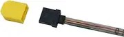 Mt Patch Cord dust Cap, Black MT Fiber Optic Patch Cord dust Cap 50PCS(Dust Cap Yellow)