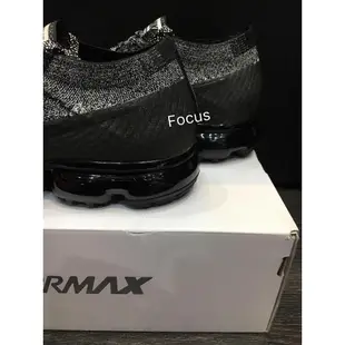 Nike Flyknit Vapormax 灰 黑 氣墊 Oreo 雪花 849558 041 男款