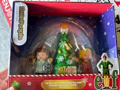 Fisher Price Little People Collector ELF Set New In Box Sealed Christmas