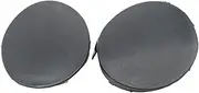 SSRAY 2X Bumper Tow Hook Eye Cap,Fit for Toyota, Corolla 2007-2009 52127-02910 Right Left Car Towing Cover Unprimed Front Bumper Tow Hook Eye Cover Accessories