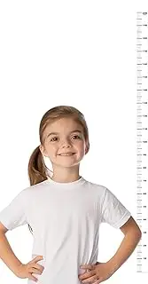 Height Measurement for Wall, Height Measurement Measuring 0-78.74 Inches Growth Chart, Removable Clear Wall Sticker Waterproof Handing Ruler for Baby