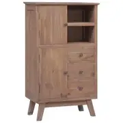 Highboard 60x30x100 cm Solid Teak Wood