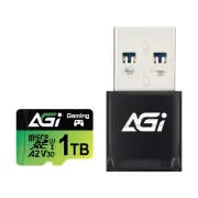 AGI 1TB TF138 Micro SD Card/CR138 Type A Card Reader, Switch operation confirmed