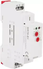 Delay Timer Switch,Grt8-B1 AC/DC 12V~240V Mini Power off Delay Time Relay DIN Ra