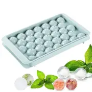 Freezer Ice Ball Maker Mold, Round Ice Cube Tray 1Pcs,Blue
