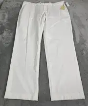 Brooks Brothers Clark Fit Garmet Dyed Chino Pants Men’s Size 42x30 White NWT