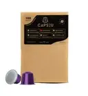 Nespresso Compatible, Strong Ristretto Coffee Capsules Pods - Delicious 100 Pack
