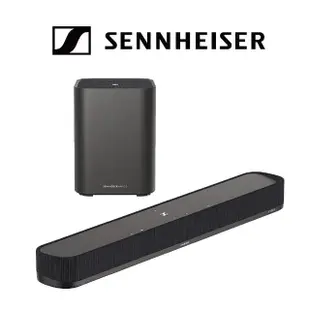 【SENNHEISER 森海塞爾】Soundbar 聲霸 家庭劇院(AMBEO Mini + Sub)