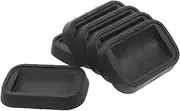 Holibanna 6Pcs Furniture Caster Cups Rubber Pads for Chair Table Legs Prevent Sliding Noise Protect Hardwood Floors for Sofas Beds Fit