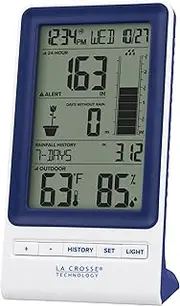[La Crosse Technology] 724-1415BL Wireless Rain Station with Temperature and Humidity