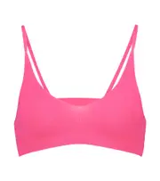 [Jacquemus] Jacquemus Le Bandeau Valensole knit bralette UK 8 pink