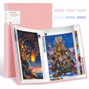 A3 Diamond Painting Storage Book, 60 Views Art Portfolio Presentations Folder