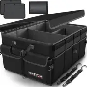 FORTEM Car Boot Organiser, Storage Standard 50L, Black