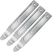 Fafeicy 3-Piece Mini Pry Bar Set Metal Mighty Bar for Auto Trim Removal, Ergonomic Hand Tool for Mechanics and Car Modification Professionals