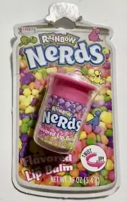 NERDS CANDY RAINBOW Flavored Lip Balm Lipgloss NIP