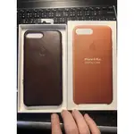 IPHONE 8 PLUS 原廠皮革保護套（馬鞍棕）