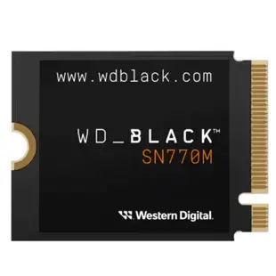 WD WD_BLACK SN770M 1TB M.2 2230 NVMe SSD 固態硬碟 WDS100T3X0G 香港行貨 (Asus ROG Ally / Steam Deck 適用)