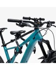 Kids Ride Shotgun Kids Pro Combo MTB Seat & Handlebar Black