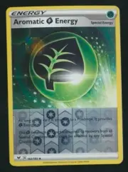 2020 POKEMON VIVID VOLTAGE REVERSE HOLO SPECIAL 162/185 UNPLAYED AROMATIC ENERGY