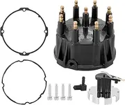 Tektall Distributor Cap and Ignition Rotor Kit 805759Q3 805759T3 805759T1 Replacement for MerCruiser 5.0L 5.7L 7.4L 8.2L 350 V8 Engines with Thunderbolt IV and V HEI Ignitions