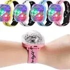 Sound Activated Bracelet Light Party Mini Strobe Light Wrist Disco Light