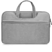 14.1-15.4 Inch Waterproof Laptop Sleeve Laptop Case Cover Bag Computer Briefcase,Lightgrey
