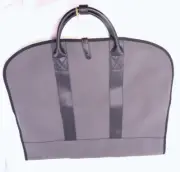 BROUK &CO: UNISEX GARMENT BAG/CARRIER. WATER RESISTANT. GREY. ORG $140 NOW $99