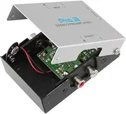 PA005 Inline Phono PreAmp for Turntable Runs 9v Battery or Optional Power Pack