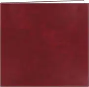 Pioneer Photo Albums MB-10 B 12x12 Top Loading Scrapbook, Burgundy Red