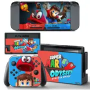 Ci-Yu-Online [NS] Super Mario Odyssey VINYL SKIN STICKER DECAL Nintendo Switch