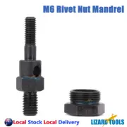 M6 Mandrels Mandrel Replacememnt Spare For Nutsert Tool Rivnut Rivet Nut Gun