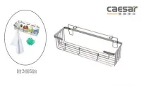 在飛比找Yahoo!奇摩拍賣優惠-【阿貴不貴屋】 凱撒衛浴 ST825 不鏽鋼 置物籃 沐浴乳