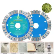 125mm 5" Diamond Blade Saw Dry/Wet Cutting Disc Tool For Slotting Concrete Stone