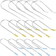 24pcs Roller Jaw Clamps Root Rollers Dryer Rollers Hair Curlers Hot Curler Clips Replacement Hair Rollers for Medium Hair Electric Curlers for Hair Roller Clips Rat Stainless Steel