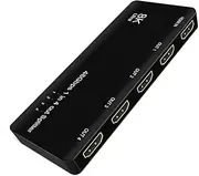 HUB HDMI Splitter 8K 60hz Ultra-HD Converter Compatible 2.1 Switch 1-IN-4-OUT 48Gbps UHD Hub Support HDCP SST Extended 4K@120hz 3.5mm Audio