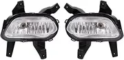 Auto Exterior Accessories Compatible for Chinese SAIC ROEWE i5 Front Bumper Fog Light Left and Right Foglamp Car Light Assembly With Bulbs(A pair)
