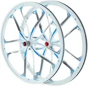 Road Bike Wheelset 26 Inch Bicycle Wheelset Rear Wheel Front Wheel, MTB Wheel, Bicycle Rims, Bicycle Wheels, Magnesium Alloy, Disc Brake, Hybrid 8 9 10 11 Speed(E)