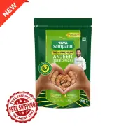Tata Sampann Premium Anjeer (Dried Figs) – 200g |Naturally Low-Fat Snack