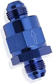 Aeroflow AF612-08 Check Valve Inline -8an Blue / One Way Valve
