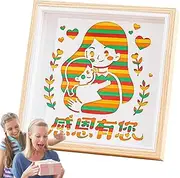 Mothers Day Crafts for Kids - Interactive Crafts for Mothers Day - Easy Handmade Kit for Mom Women Toddler Girls Classroom Family Projects
