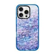 iPhone 16 Pro Impact Case MagSafe Compatible Hydrangea Summer