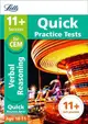 11+ English and Verbal Reasoning Quick Practice Tests Age 10-11 for the CEM Assessment tests