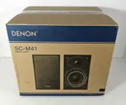 Denon SC-M41 BKE3 Bookshelf Speakers Black NEW