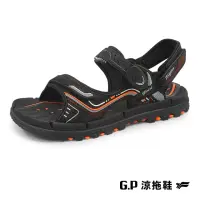 在飛比找momo購物網優惠-【G.P】中性TANK重裝磁扣兩用涼拖鞋G2375-橘色(S