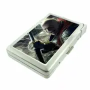 Medieval Knight D10 Cigarette Case with Built in Lighter Metal Wallet